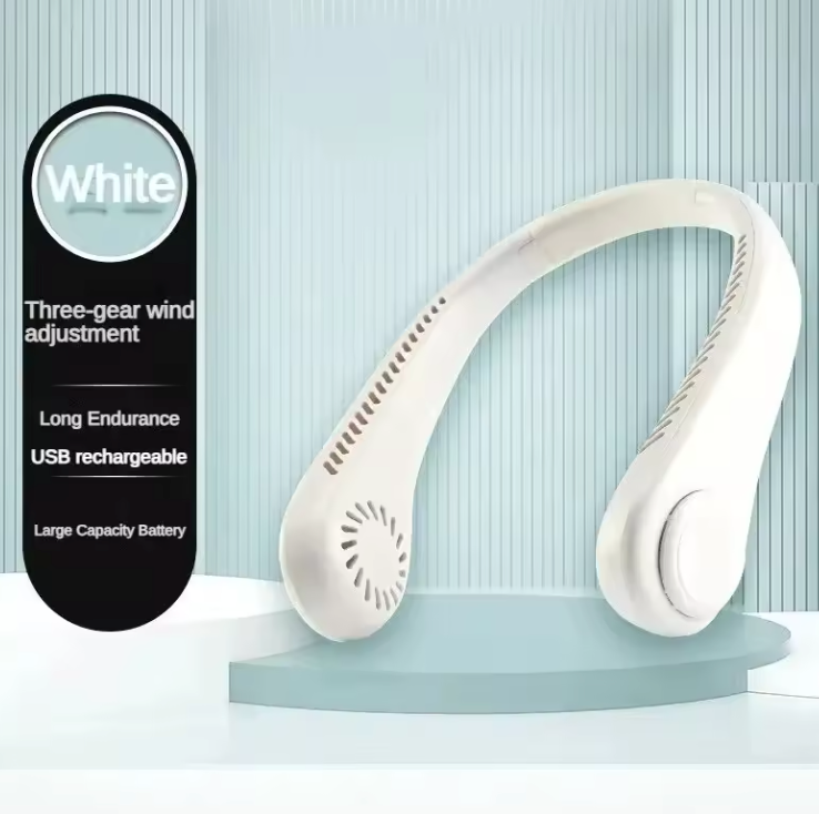 Ventilateur De Cou Suspendu Portable USB