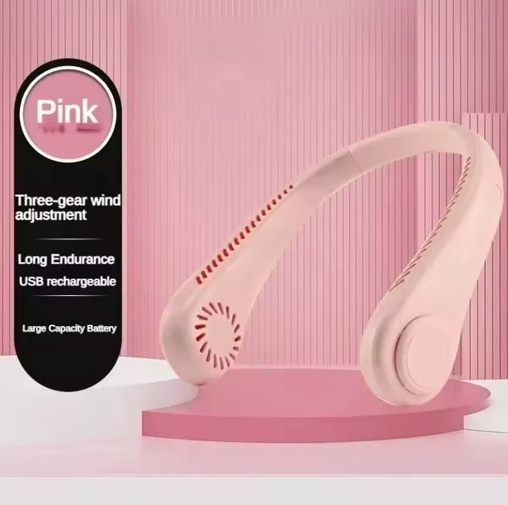 Ventilateur De Cou Suspendu Portable USB