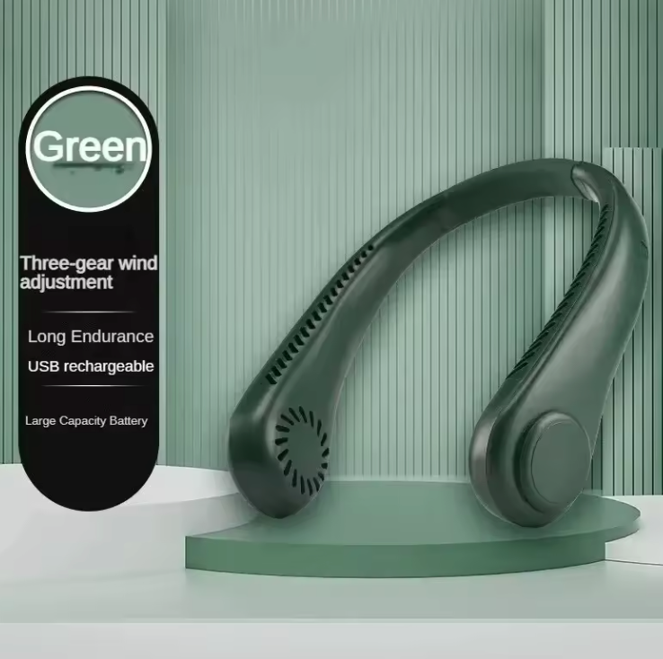 Ventilateur De Cou Suspendu Portable USB
