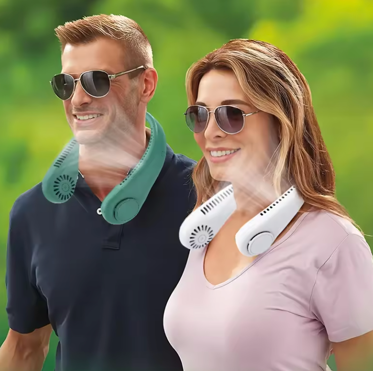 Ventilateur De Cou Suspendu Portable USB