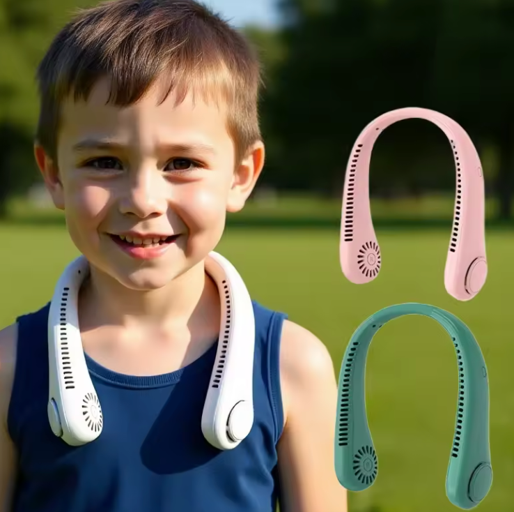 Ventilateur De Cou Suspendu Portable USB