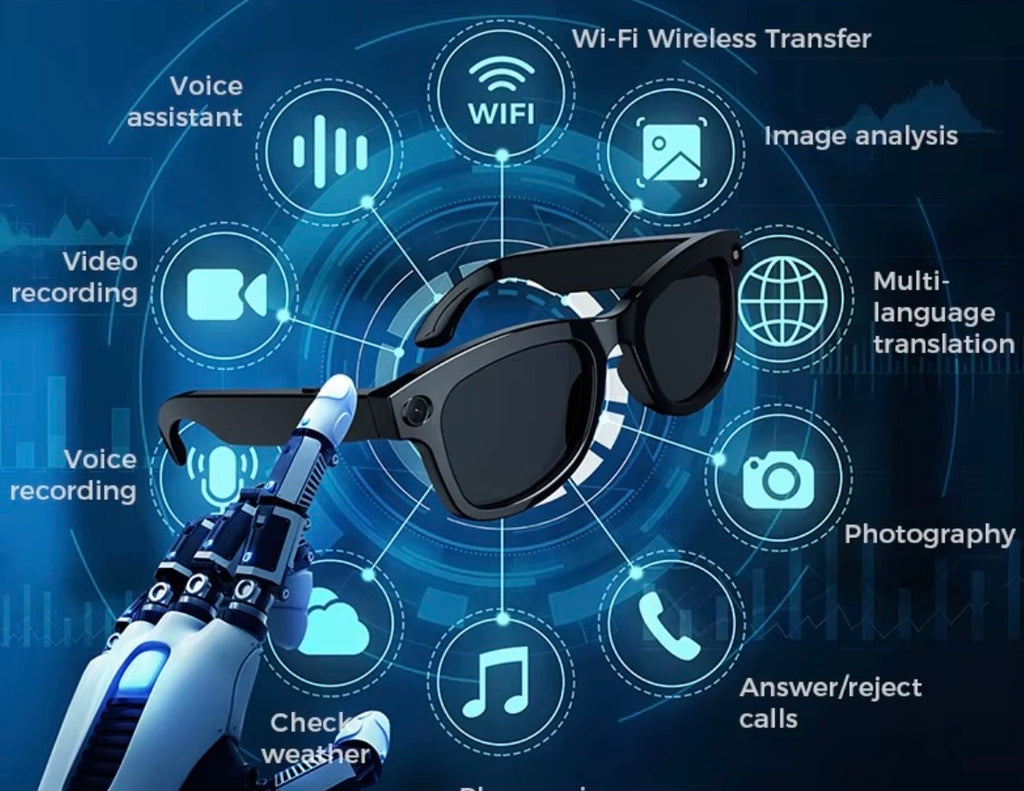 Lunettes intelligentes Connectées