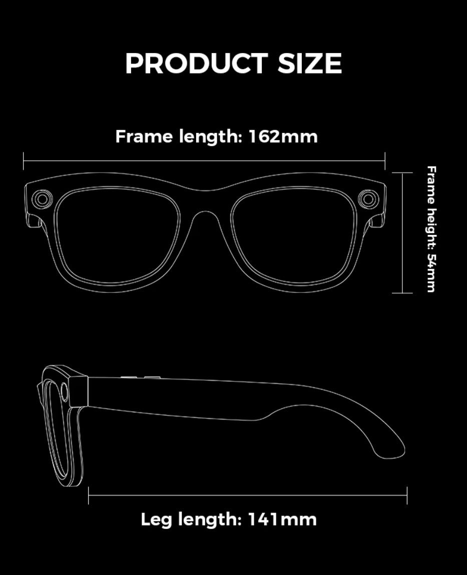 Lunettes intelligentes Connectées
